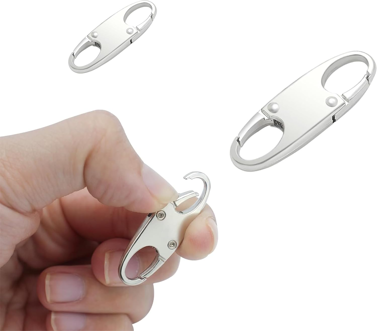 Fokmuaex 8PCS anti Theft Zipper Clips, Double Zipper Replacement Accessories for Luggage, Backpacks, Travel Gear - Enhanced Security & Durability image number 6