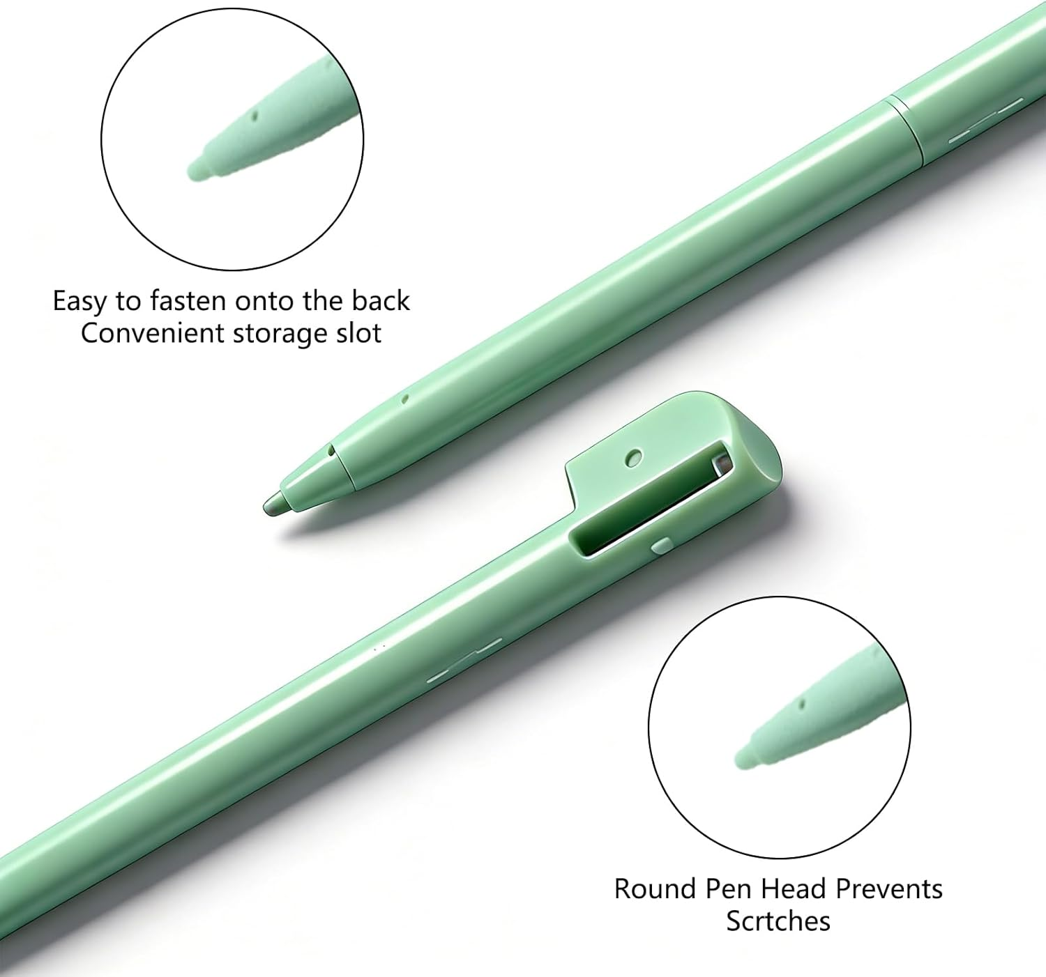 JANGJANG 8Pcs Touch Screen Stylus Pens for NDS, 5Mm Diameter Precision Tips, Compatible with Nintendo DS 3DS NDSL Consoles, 4 Colors in Pink, Blue, Black and White image number 2