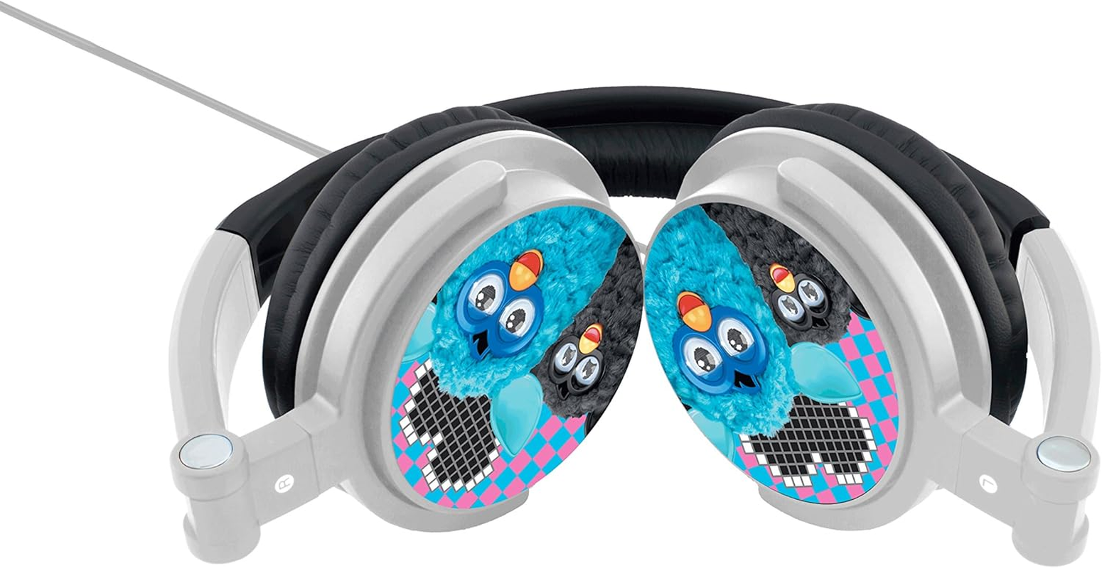 Lexibook Furby Stereo Headphones, Adjust the Size, Easy to Store, 100Mw, Black/Grey, HP010FU. image number 2