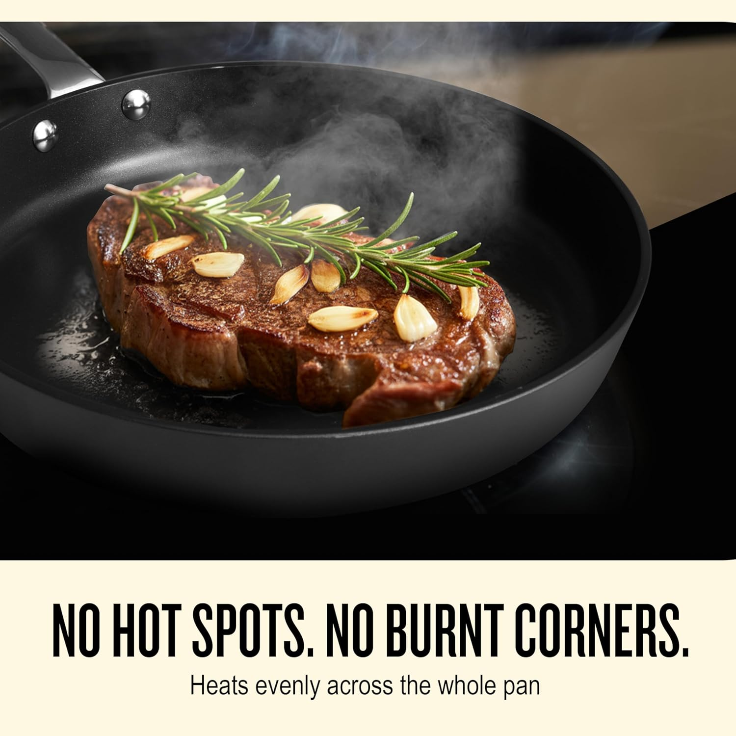 Alva Maestro 11&rdquo; Non-Toxic Ceramic Nonstick Frying Pan &ndash; Oven & Induction Safe Skillet for Healthy Cooking &ndash; Sustainable, No PFAS/PTFE, Easy-To-Clean, Even Heat Distribution, Toxin-Free Cookware image number 1