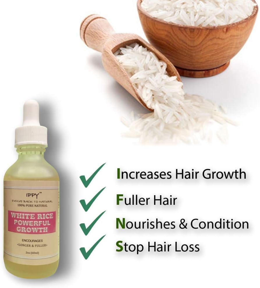 Ippy White Rice Powerful Growth 2Oz