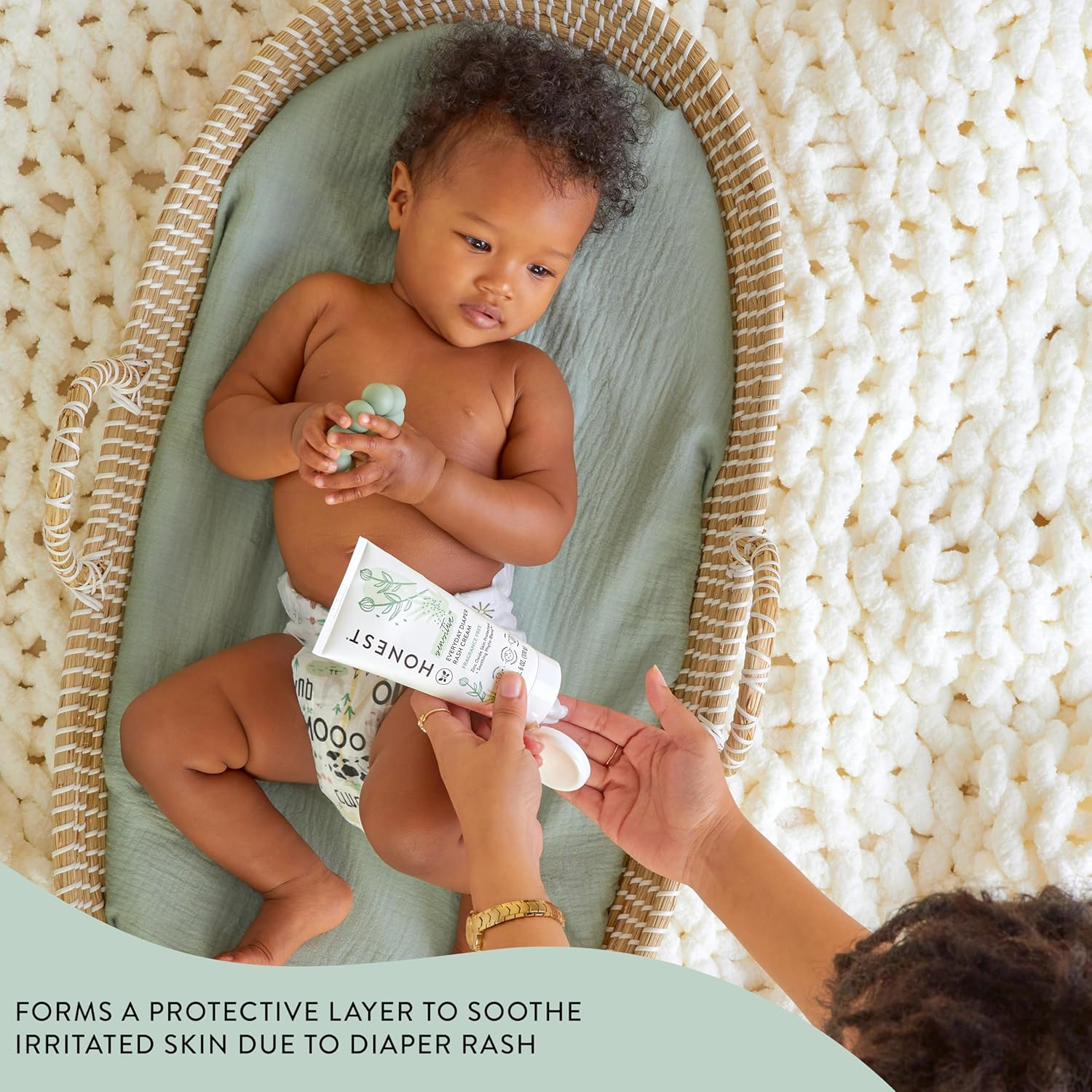 Honest Sprayable Diaper Rash Cream by Honest for Kids - 2 Oz Cream, 59.148000000000003 Millilitre image number 3