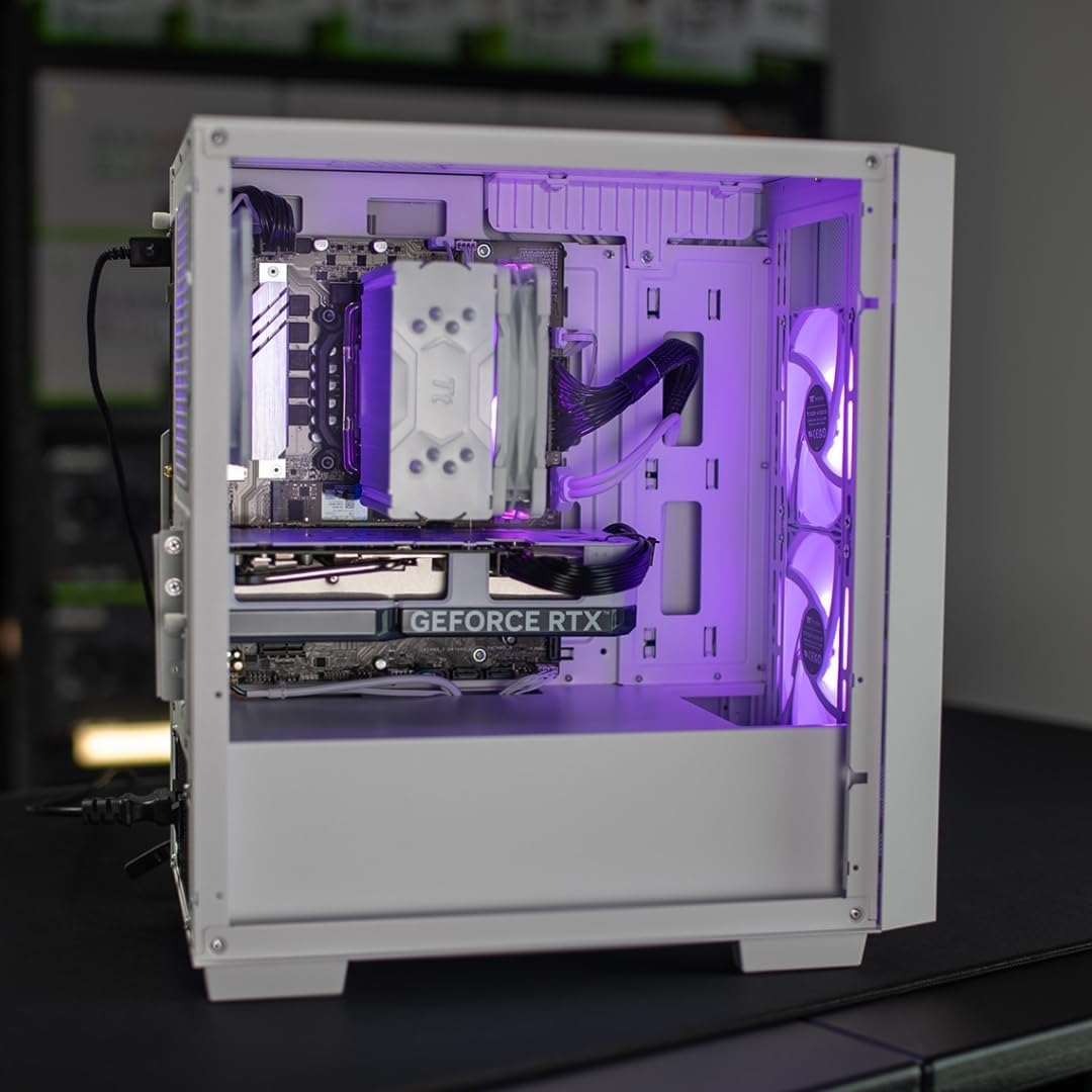 Thermaltake Computer System Genesis V4 Ultimate Snow - Intel 12400F / RTX 4060 / B760 Wifi / 16GB RGB RAM / H16 ARGB White, CA-4Y1-00D6WA-00 image number 2