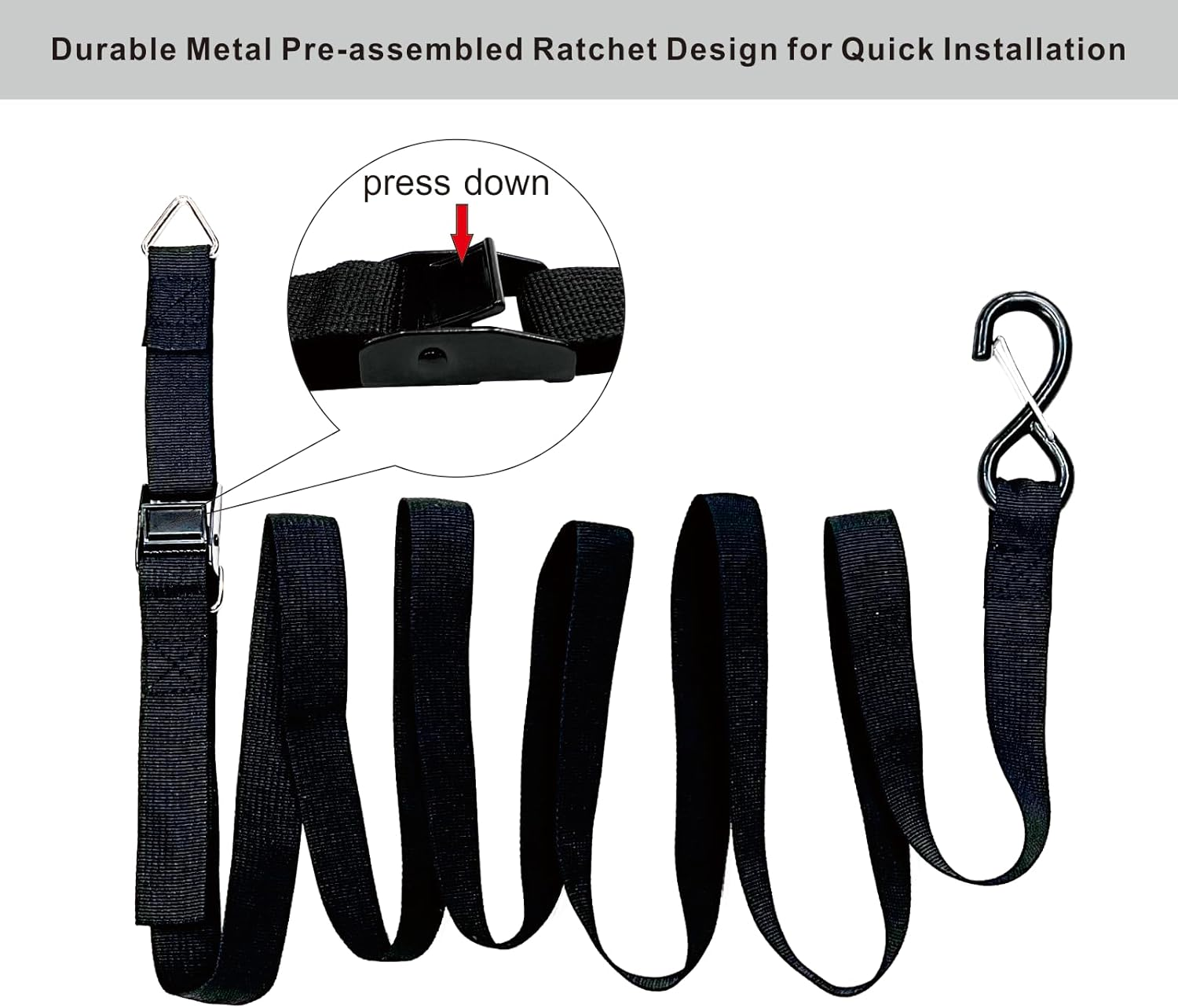 Dulepax Rv/Camper Awning Tie down Anchor Kit image number 1