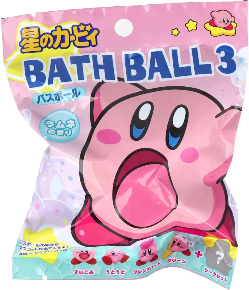 SK Japan Kirby Bass Ball 3 Ramune Scent, 2.6 Oz (75 G), 1 Dose image number 3
