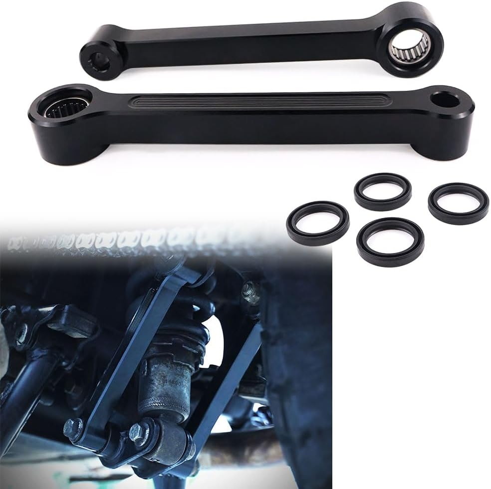 Motorcycle Lowering Link Kits Drop Links Suspension Accessories Black Compatible with Royal Enfield Himalayan 2017-2022 image number 3