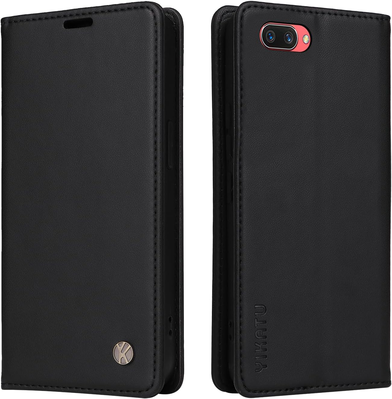 YBFJCE Case for Oppo A5 Pro 5G PU Leather Wallet Cover,Flip Folio Case with Card Holders,Magnetic Phone Cover Compatible with Oppo A5 Pro 5G,Green