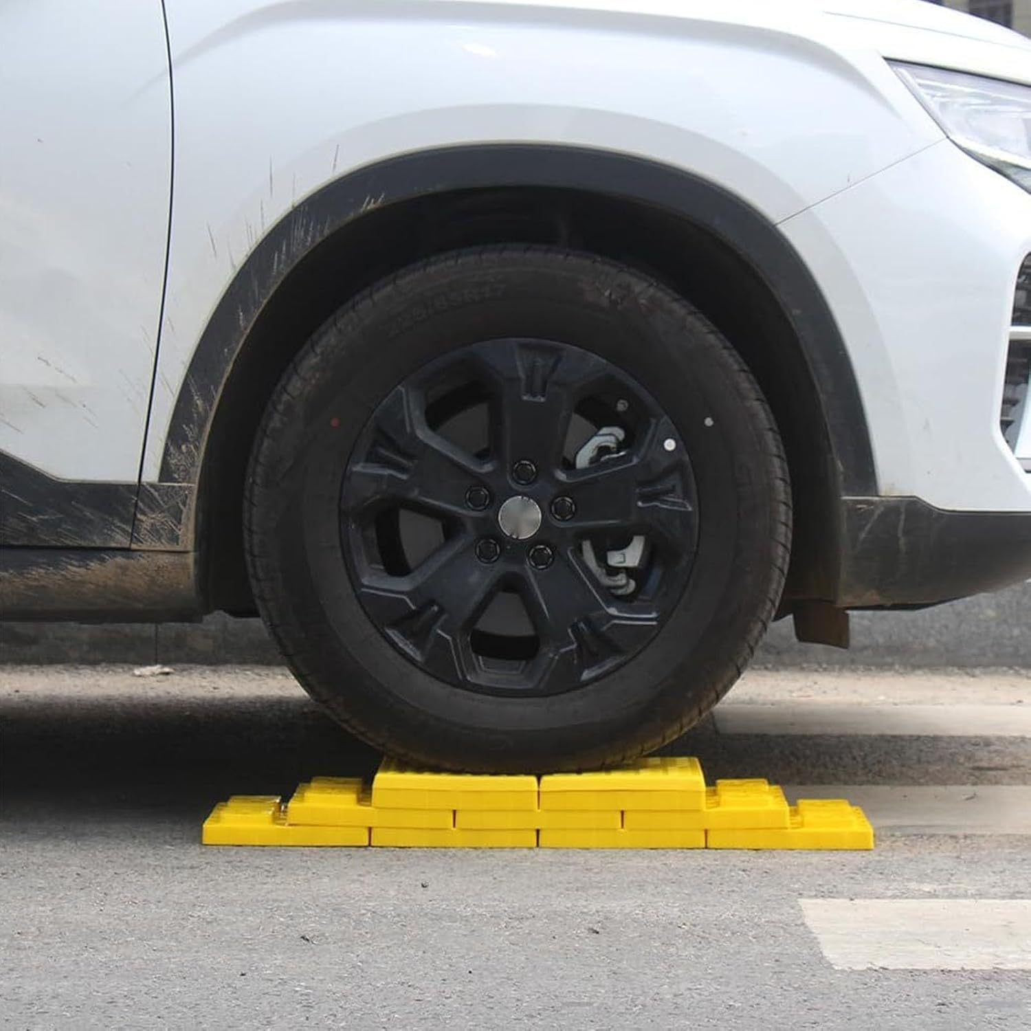 Haofy 12PCS RV Leveling Blocks Heavy Duty Interlocking Stackable Pads with Carry Bag 35,000LB Capacity anti Slip Jack Pads for Travel Trailers 5Th Wheels Campers image number 3