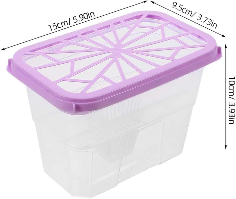 HOODANCOS Reusable Moisture Absorber Box 4-Pack Large Capacity Plastic Holder for Indoor Humidity Control in Wardrobes Shoe Cabinets Bookcases image number 2