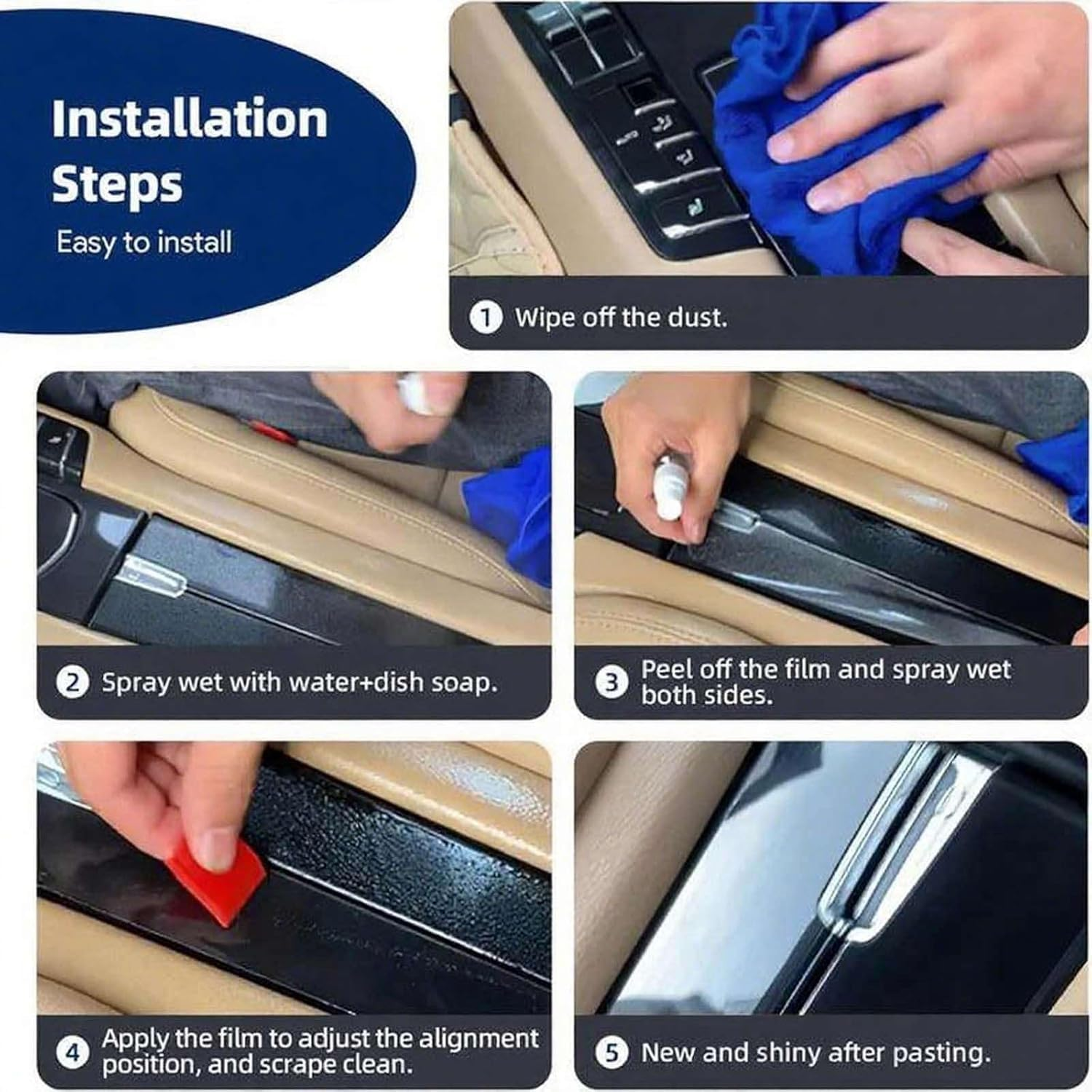 Tempered Glass Dash Center Console Screen Protector for Haval H6 & H6 GT Ultra 2021-2025 Touchscreen Cover Accessories, Tempered Glass, Super Scratch Resistance image number 4