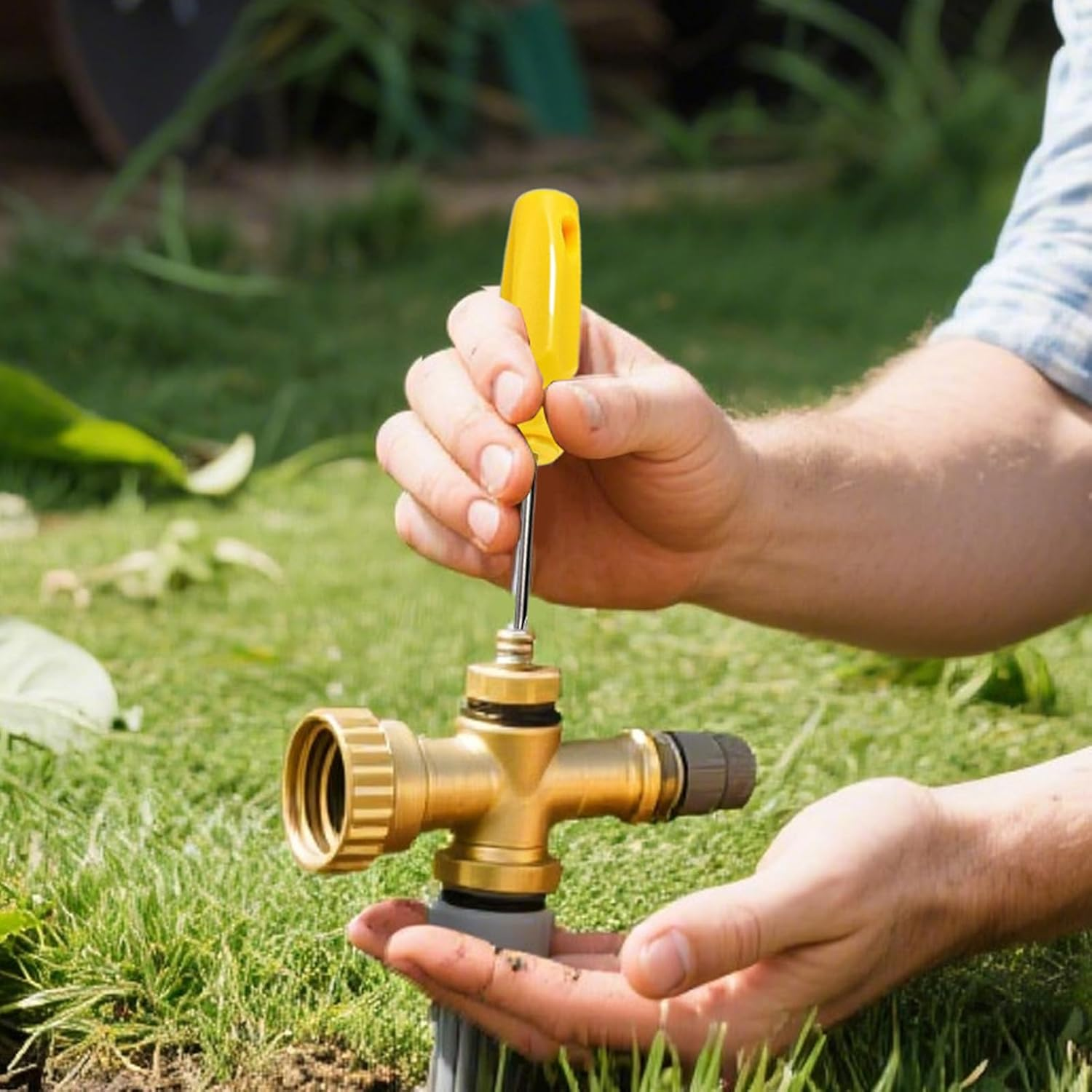 Sprinkler Adjustment Tool Kit | Lawn Irrigation System Repair Screwdriver - Precise Anti-Slip Equipment for Yard Parks Flower Bed Agricultural Watering image number 3