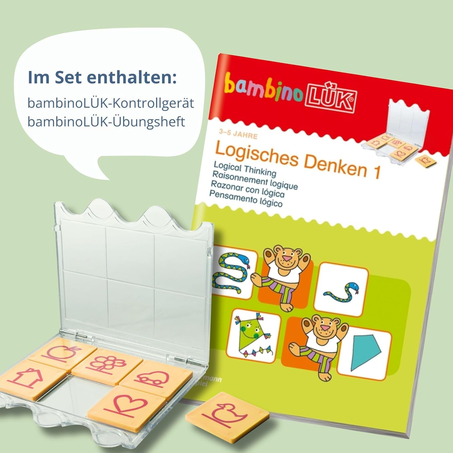 Bambinoluek-Set Logisches Denken: 3/4/5 Jahre image number 5