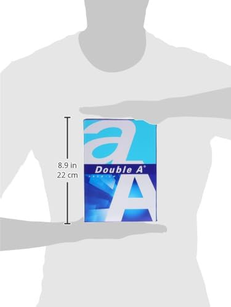 Double a Premium 80 GSM Copy Paper, White, A5 Size (500 Sheet) image number 1