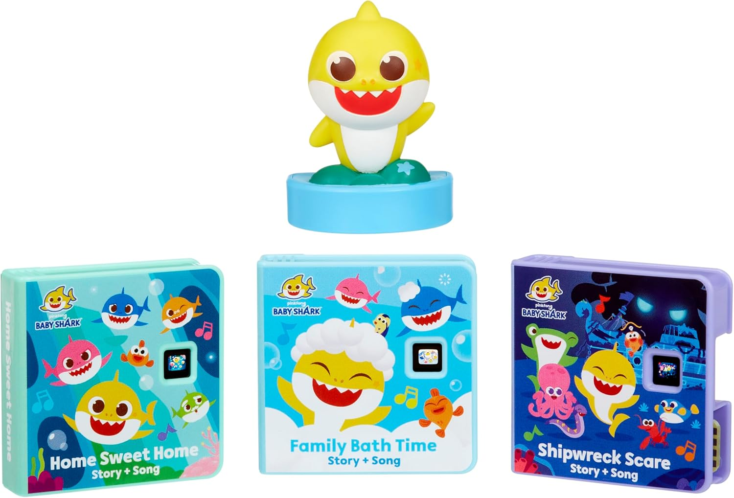 Little Tikes Baby Shark Family Collection, Storytime, Books, Audio Play Character, Gift and Toy for Toddlers and Kids Girls Boys Ages 3+ Years image number 1