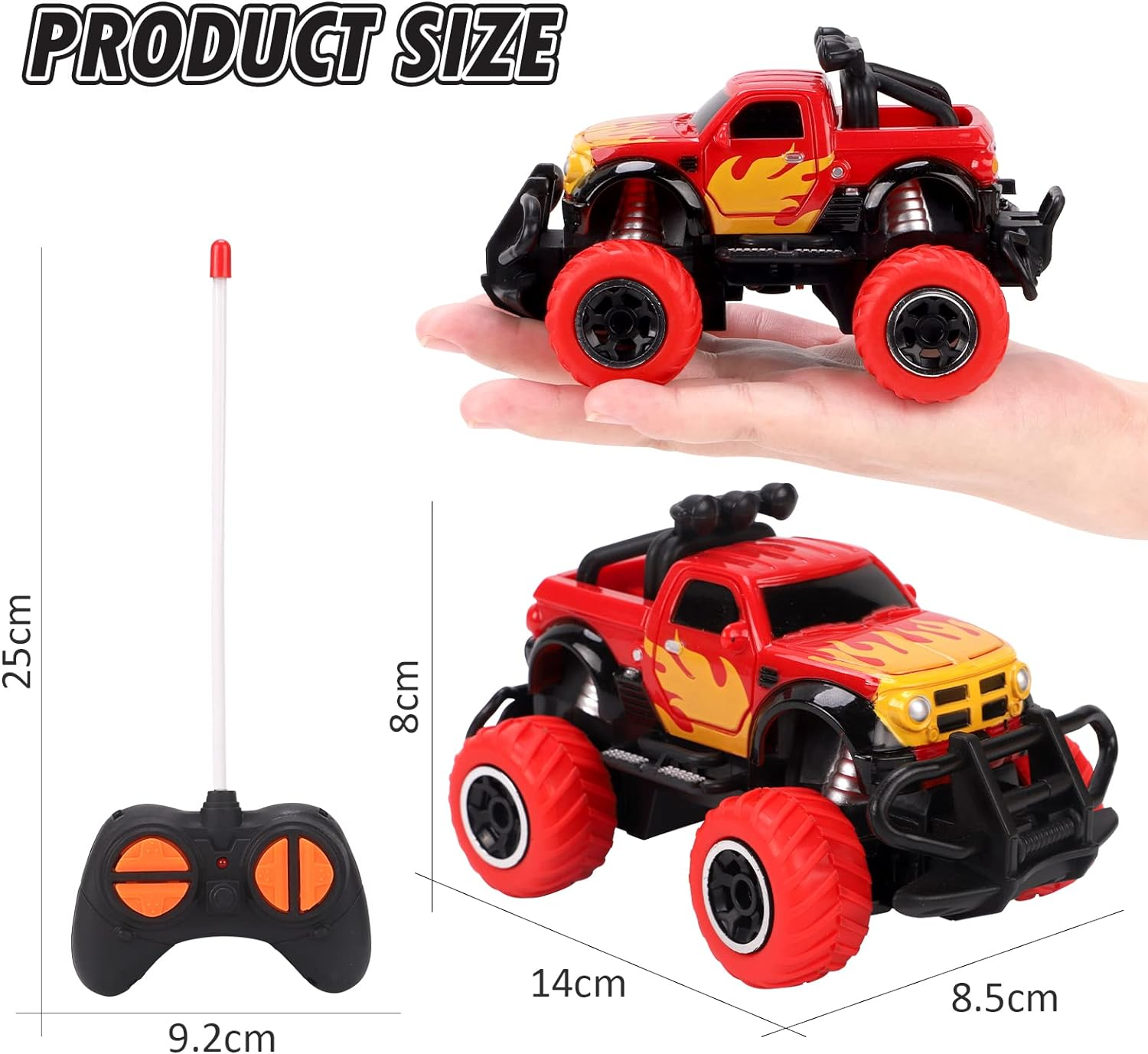 REMOKING Car Toys for Boys Girls Age 3-8,1:43 Scale Mini Remote Control Car for Kids,Rc Vehicle with Recharged Battery,Children Outdoor Play Game,Toddlers Birthday Gift