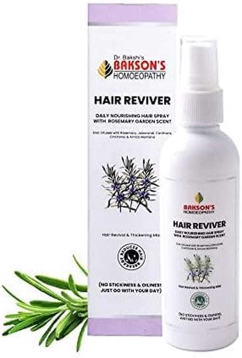 5 Packs BAKSON'S HAIR REVIVER-100 ML Each