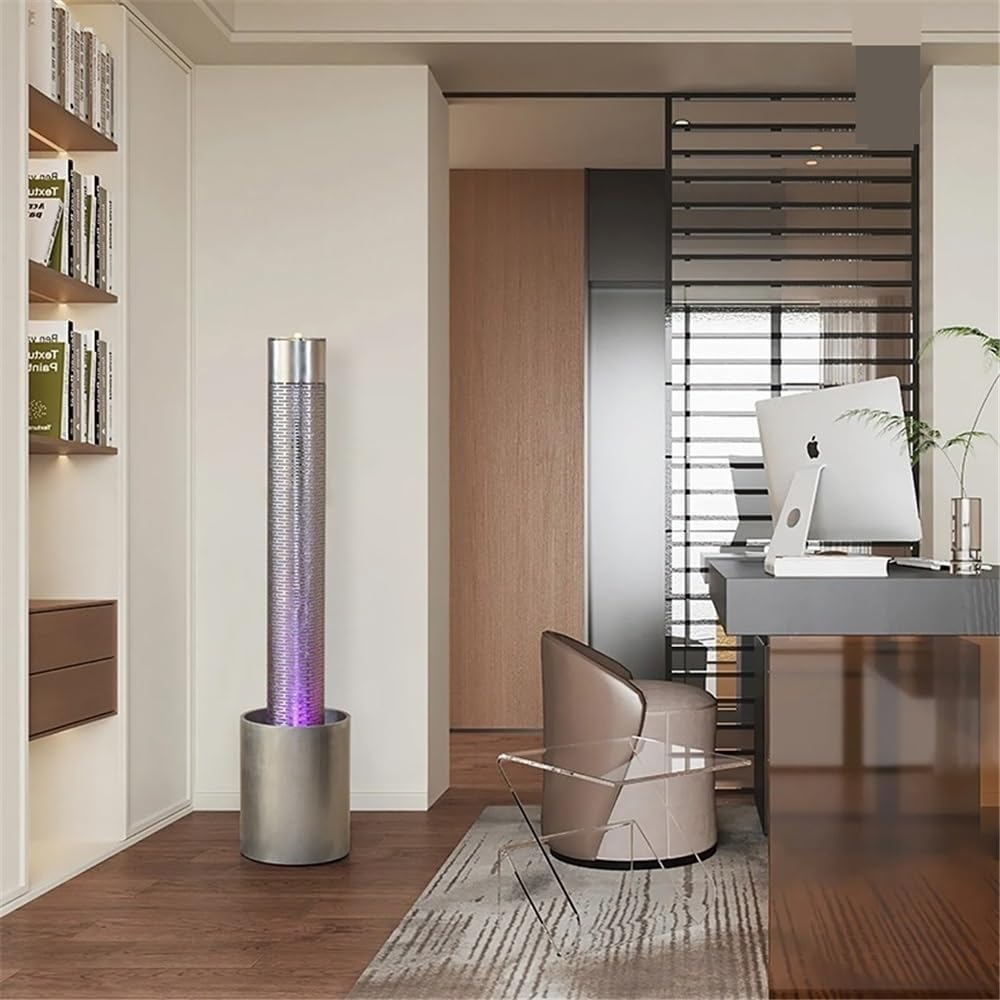 Outdoor Fountain Modern Circulating Water Ornaments, Living Room Foyer Decoration Office Relocation Gift Giving Scenery Fountain