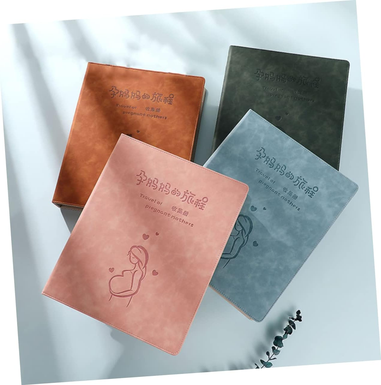 Gender-Neutral Pregnancy Test Notepad for Mom Scrapbook Album Unique for Mom image number 1