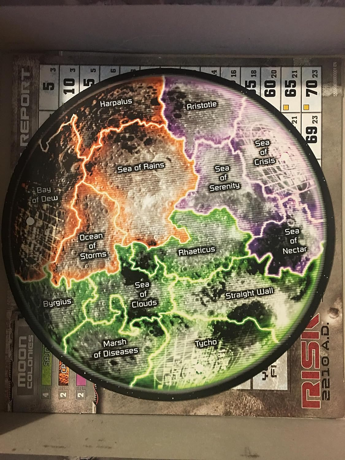 Risk 2210 A.D Board Game image number 5