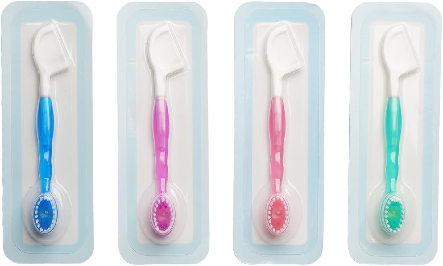 5-In-1 Mini Travel Toothbrush with Toothpaste & Floss &ndash; 4-Pack Disposable Individually Wrapped Toothbrushes for On-The-Go Oral Care image number 1