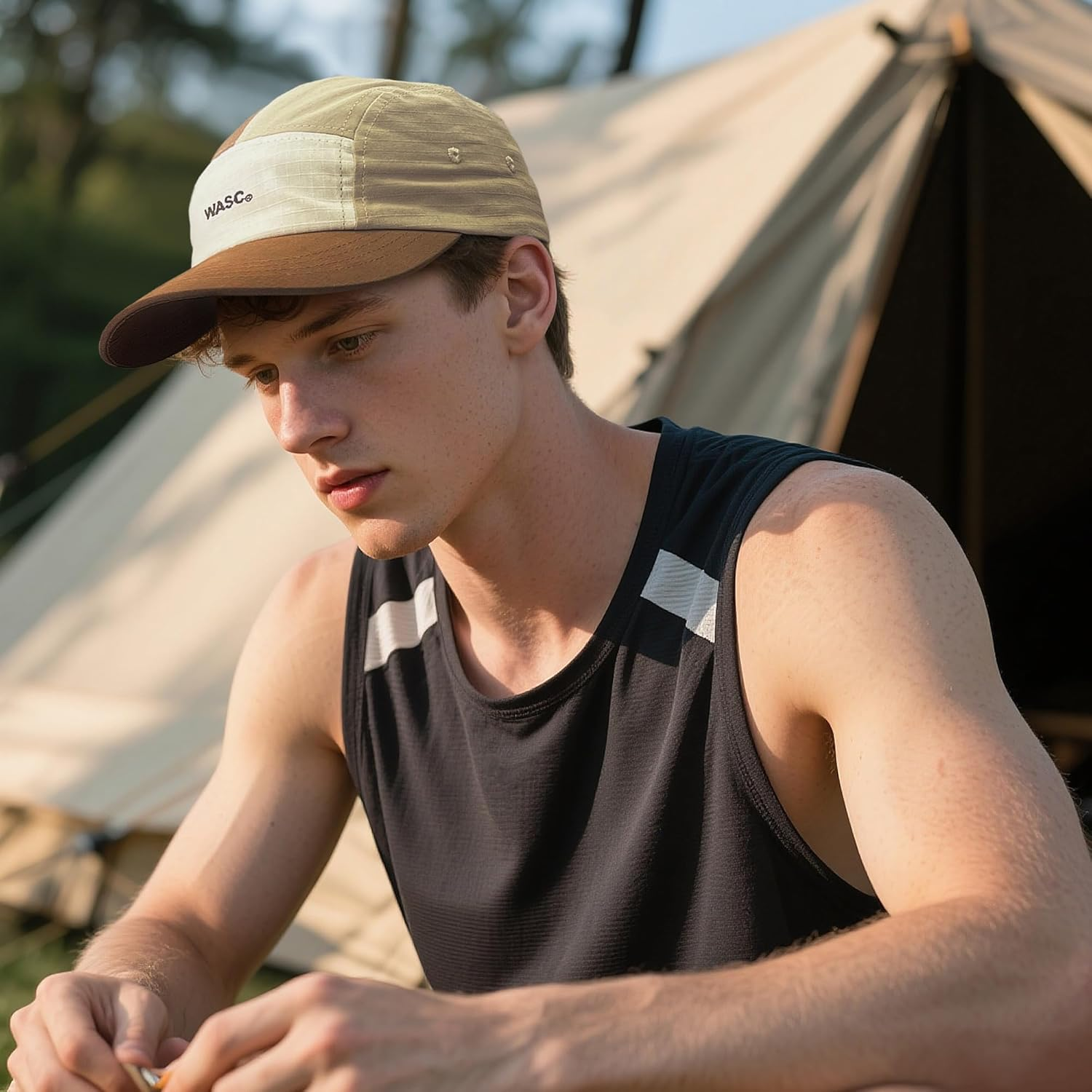 Clakllie Snapback 5 Panel Hat Multi Color Baseball Cap Unstructured Low Profile Dad Hat Vintage Hip Hop Hat Biker Board Caps image number 2