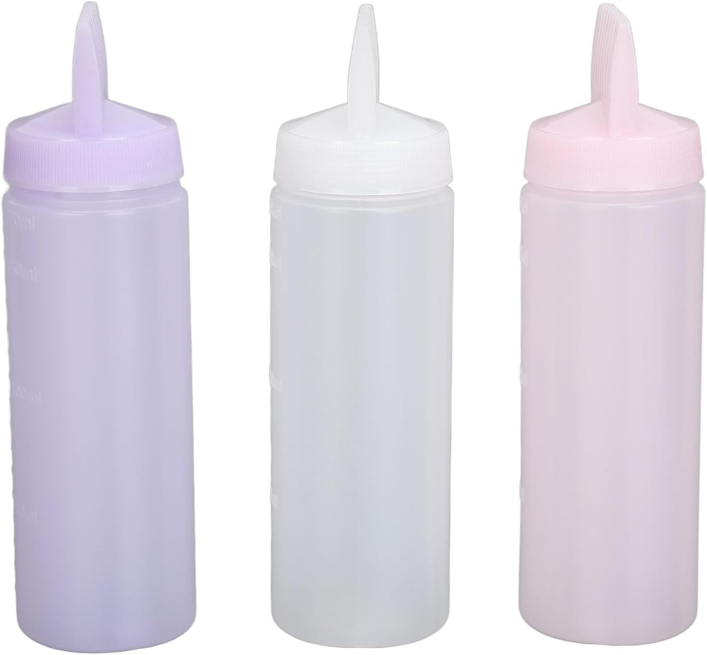 Comb Applicator Bottle Hair Coloring Brush Bottle with Precise Scale Easy to Control Hair Dyeing for Home Barbershop 3 Colors image number 5