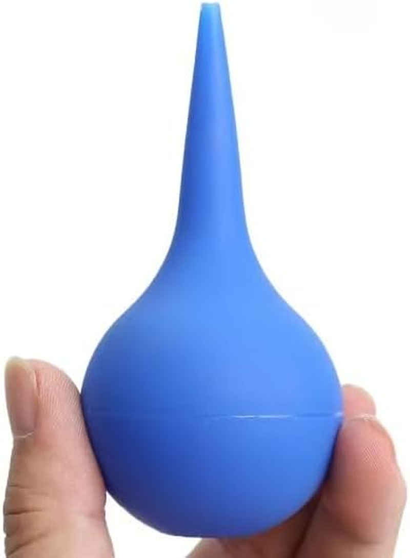 Star-Wood Rubber Suction Ear Syringe, 90Ml Hand Bulb Syringe Ear Wash Squeeze Bulb- Blue Smooth image number 5