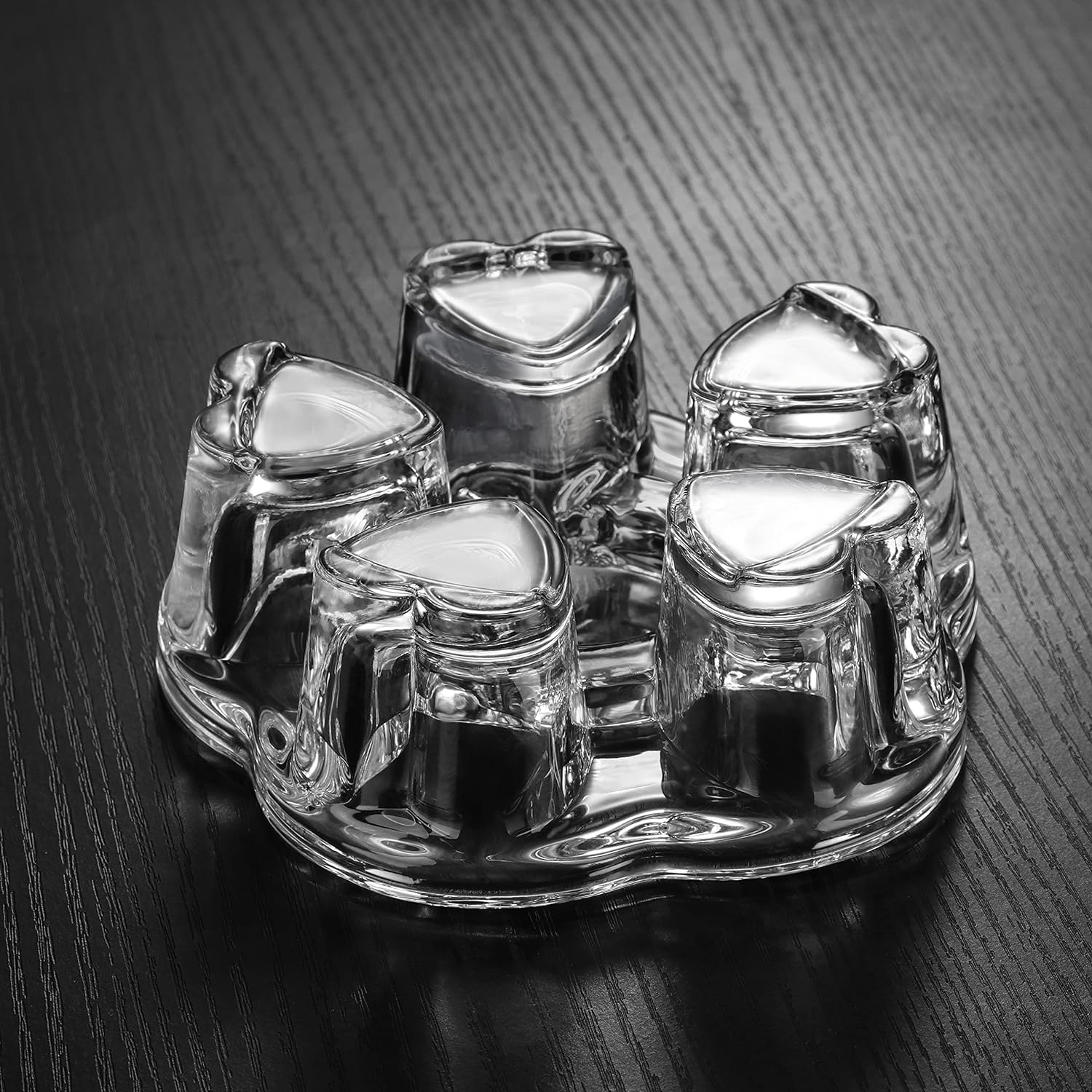 CNGLASS Glass Teapot with Removable Infuser,600Ml Clear Glass Tea Kettle Stovetop Safe,Glass Teapot with Strainer for Blooming and Loose Leaf Tea