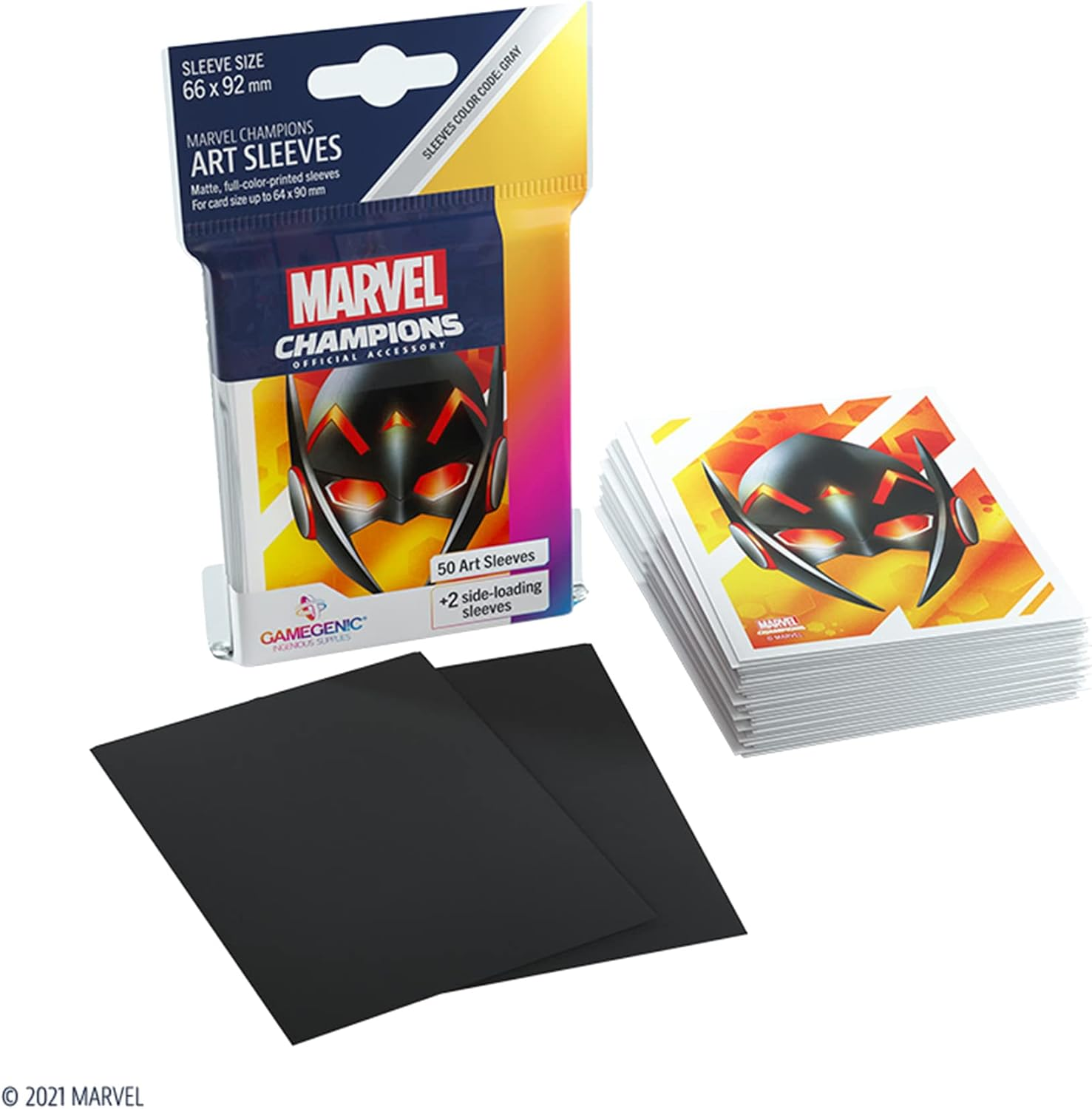 Gamegenic Asmodee North America Wasp Marvel Champions Art Sleeves