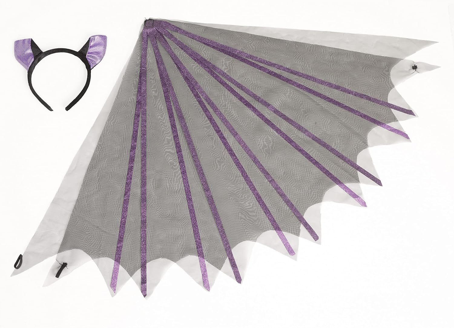 Fun World Batwing Beauty Child Costume, Small 4-6 image number 4