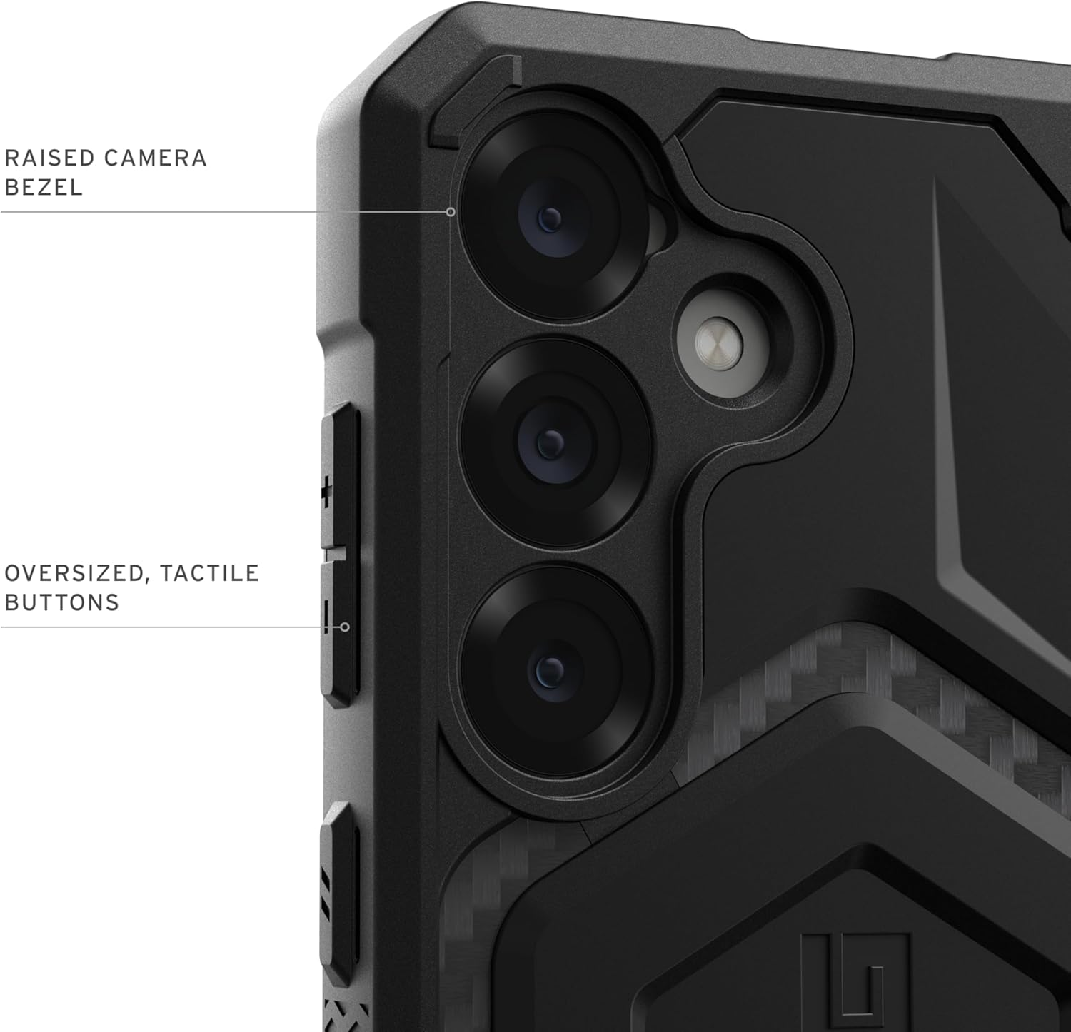 UAG Monarch Pro Case for Samsung Galaxy S25 &ndash; Rugged Carbon Fiber Armor, 5-Layer Drop Protection, Magsafe Compatible, Premium Traction Grip, Military-Grade Shockproof Cover for Ultimate Safety image number 1