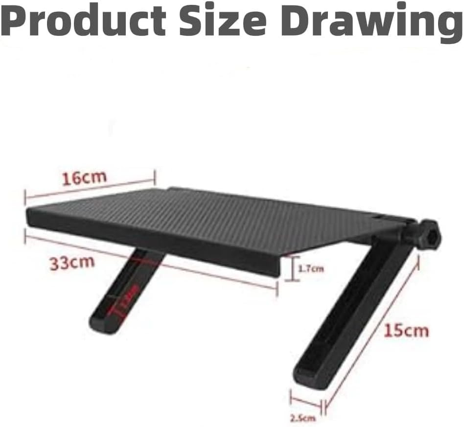 TV Screen Top Storage Shelf, 1Pc TV Top Shelf Screen Top Storage Stand,Computer Monitor Top Mounting Bracket Adjustable Cable Box Mount Rack