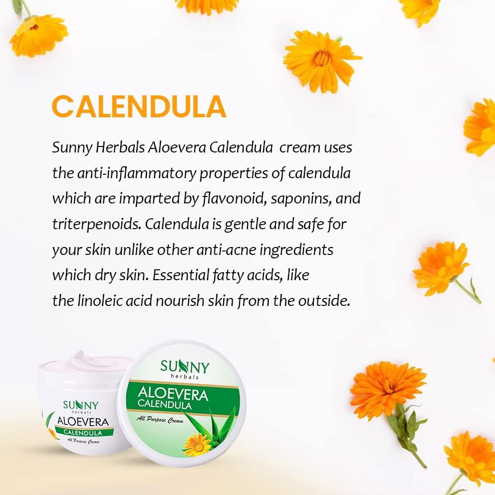 Sunny All Purpose Cream with Aloevera and Calendula (500 GM) image number 3