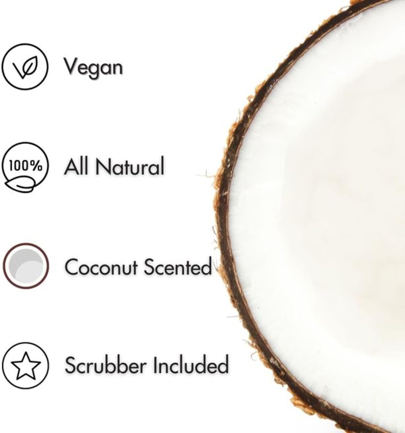 Cinema Secrets All Natural Solid Brush Soap with Scrubber image number 1