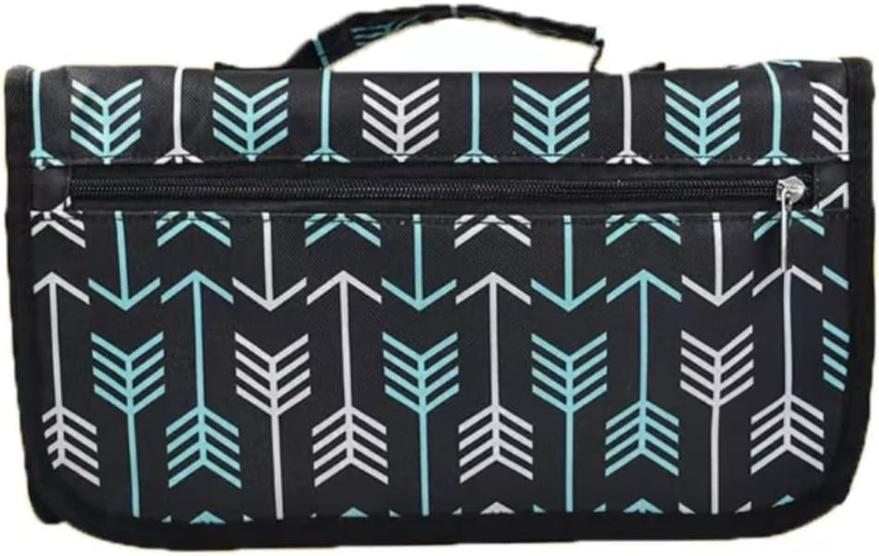 Tignapoo Portable Baby Changing Pad Waterproof Travel Baby Diaper Changing Pad Foldable Changing Mat for Baby Built-In Pillow with Pockets image number 4