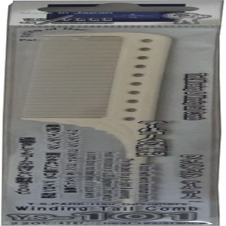 YSPARK Y.S.PARK Winding Comb YS-101 White Hair Brush 1 Piece