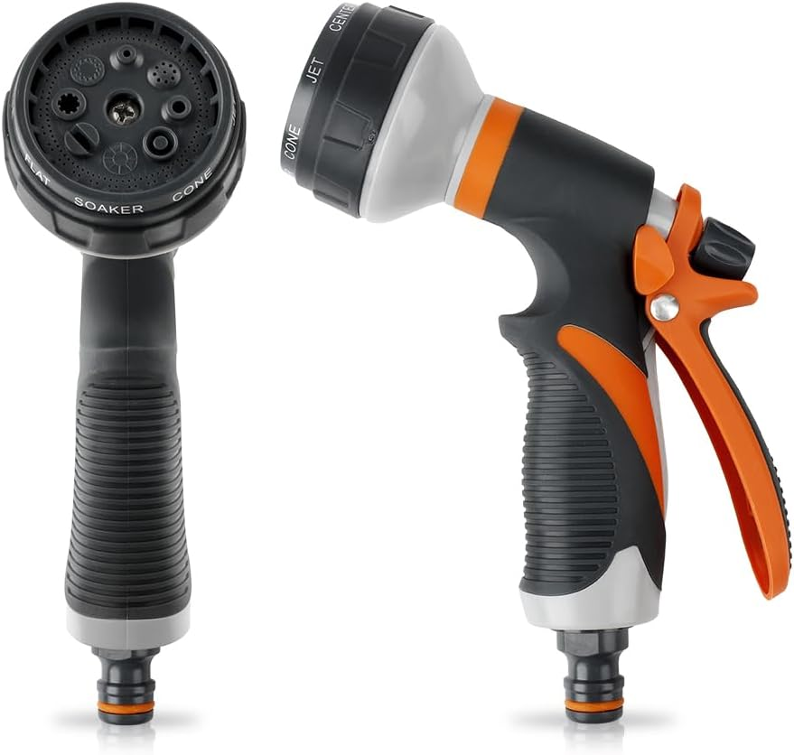 Garden Hose Nozzle Water Gun Hose Nozzle Garden Sprayer Hose Pressure Nozzle Plant Sprinkler Heavy Duty Water Spray Nozzle Hose Nozzle Heavy Duty Pistolet Arrosage Water Sprayer Water Hose Nozzle