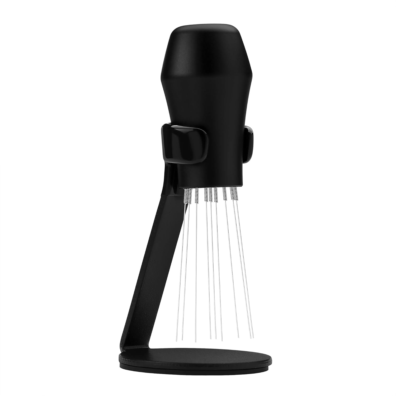 Normcore WDT Distribution Tool with Stand V3-9 Prong Needle Espresso Stirrer - 18 Needles 0.25Mm / 0.3Mm Thick Spring Wires - Weiss Distribution Technique - Anodized Aluminum Handle image number 6
