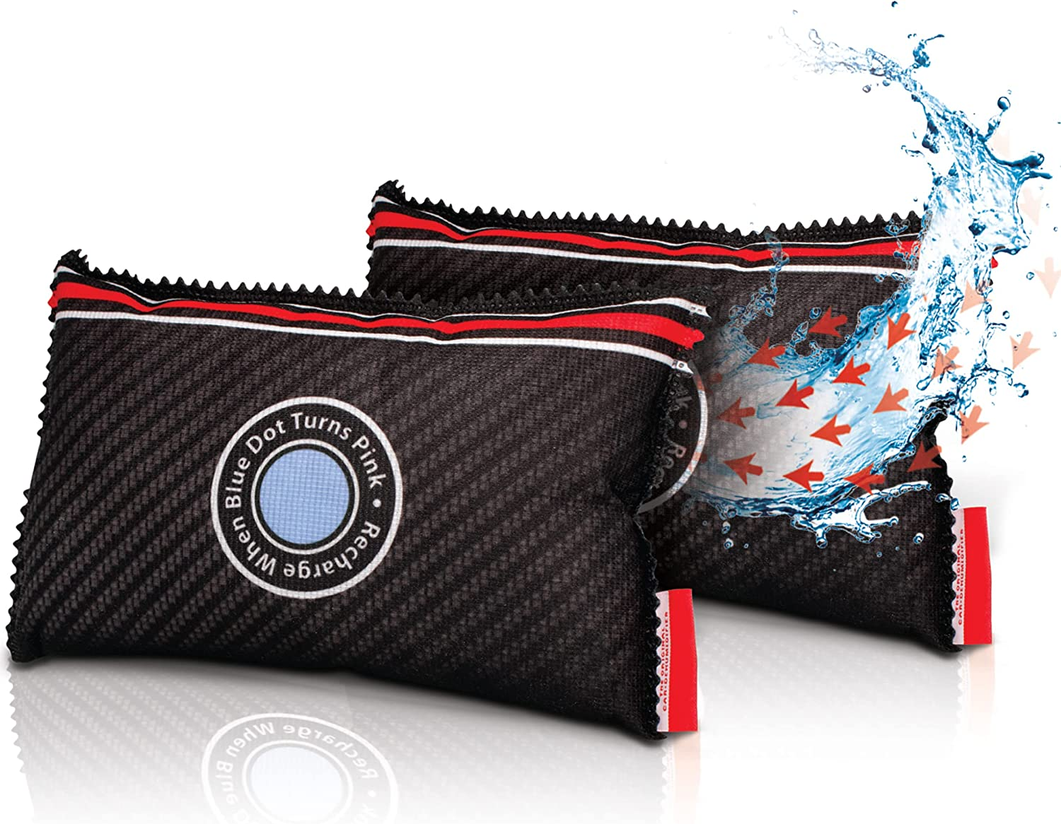 Zarpax Reusable Car Dehumidifier - Rechargeable Dehumidifier for Car, Trucks, and Rvs - Prevent Damp & Moisture on Windscreens with This Portable Moisture Absorber for Car - anti Fog Car Windshield