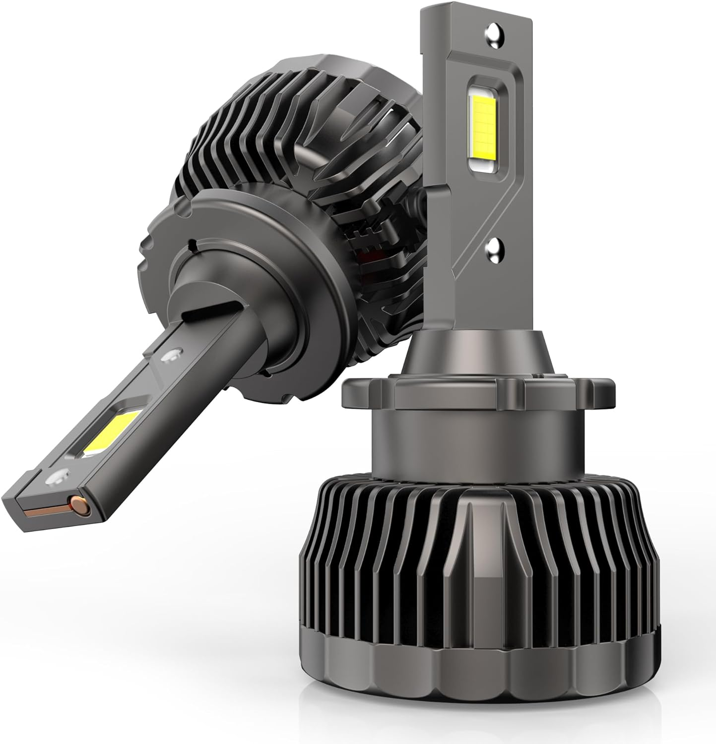 Performance D4S D4R LED Headlights Conversion Kits 6000K White High and Low Beam Xenon Replacement HID Light Bulb 800% Brightness Plug and Play, Pack of 2 image number 1