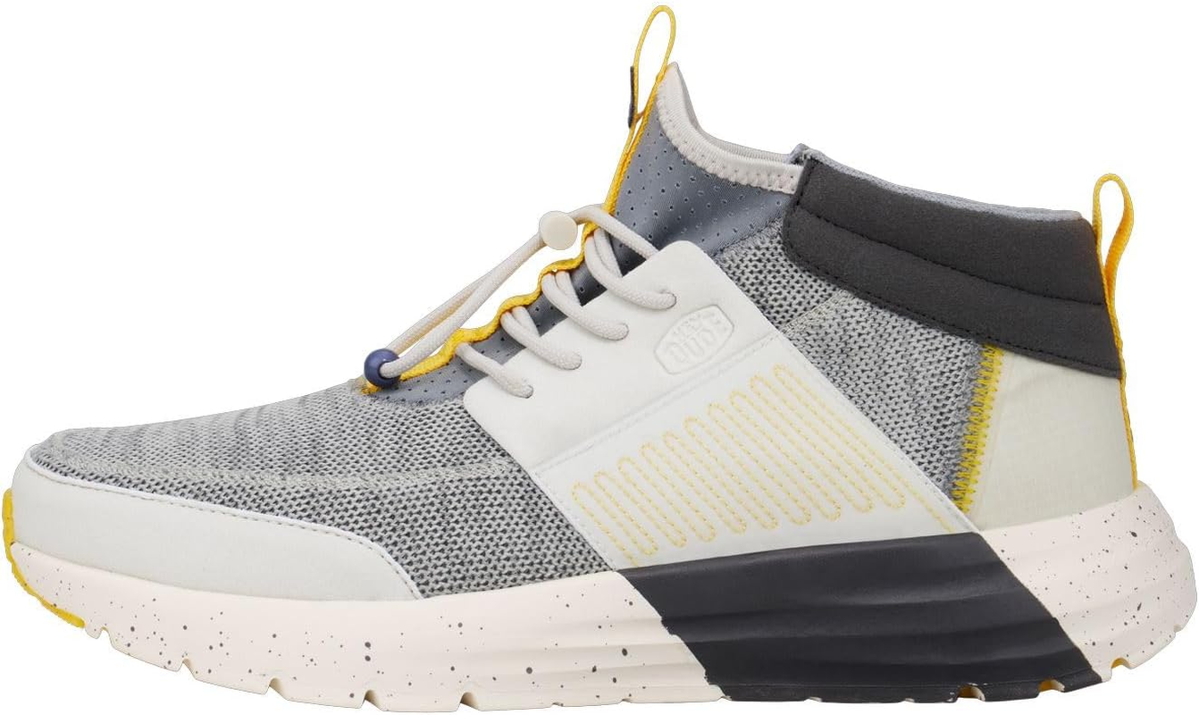 Hey Dude Men'S Sirocco Mid| Men'S Sneaker | Men'S Slip on Shoes | Comfortable & Light-Weight