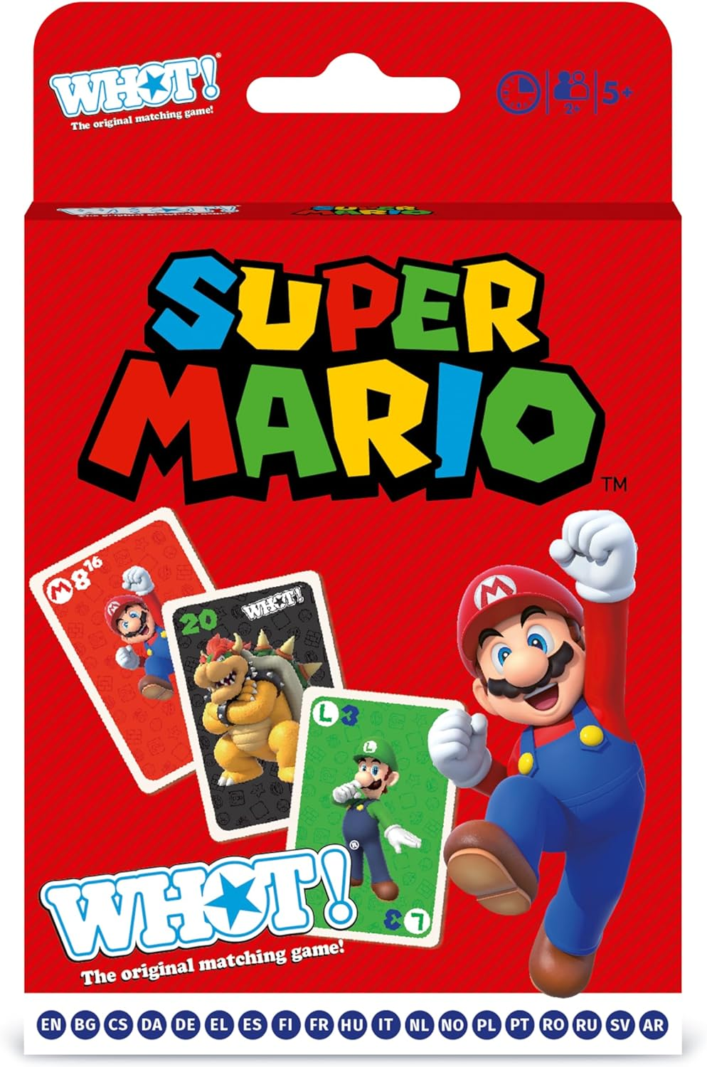 Top Trumps Winning Moves Super Mario - WHOT! Card Game - Family Game (WM02857-ML1-12) image number 3