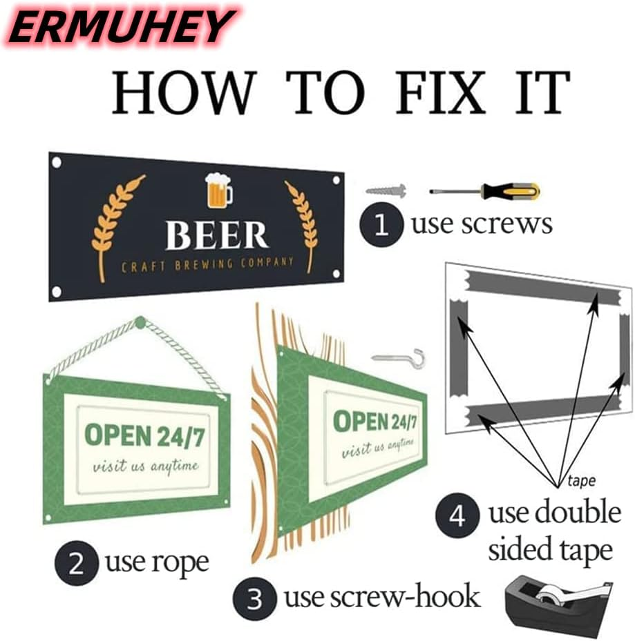 ERMUHEY Know Your Car Warning Lights Mechanics Funny Sarcastic Sign Metal Tin Signs, Poster Home Office Restaurants Bedroom Outdoors Man Cave Wall Decor Plaque 12X8 Inch, Multicolor image number 2