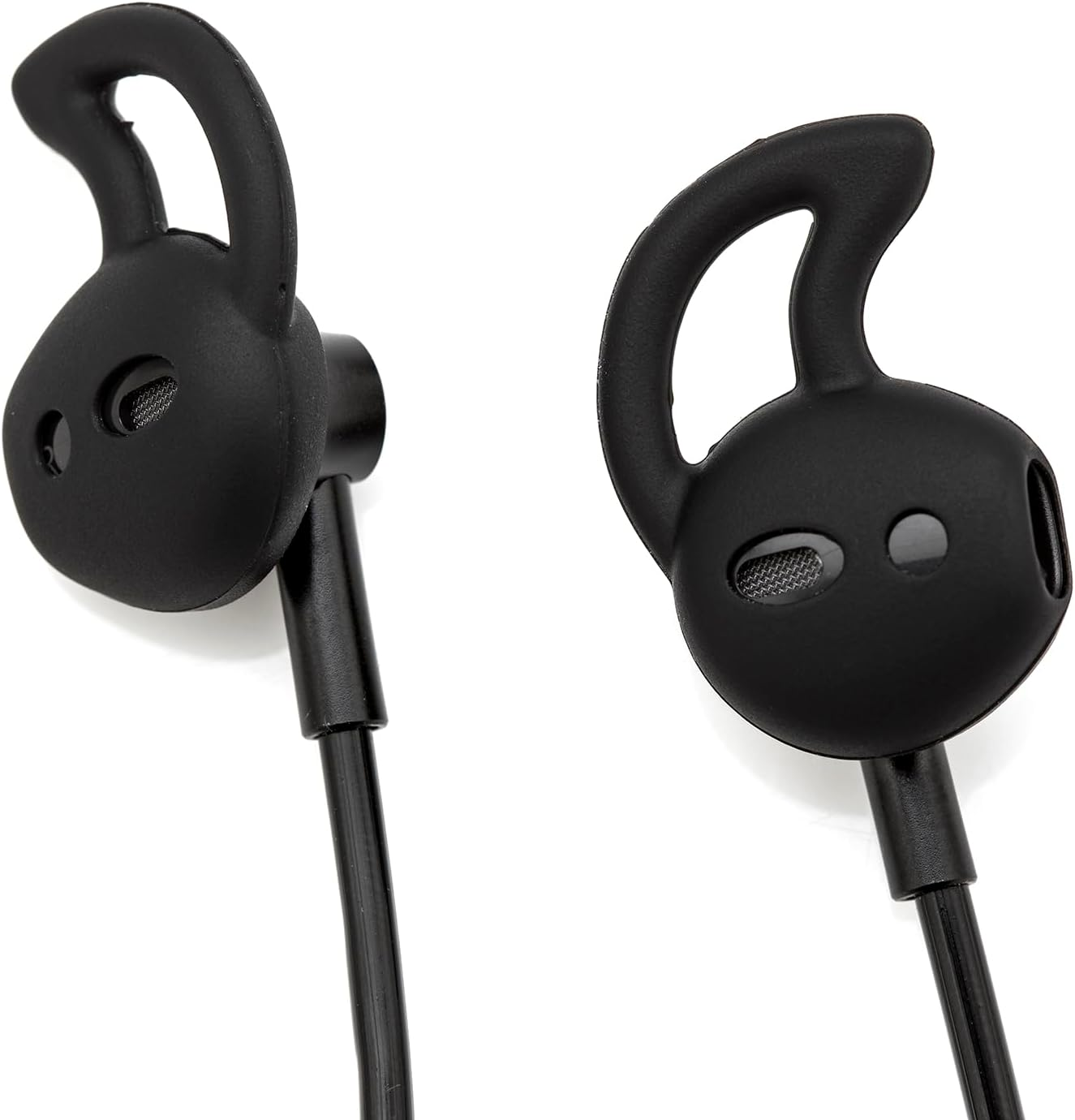 Sanxir Air Tube Headphones, Anti-Emf Headsets with USB-C Jack, Air Tube Earphones with Radiation Protection, Volume Control, Comfortable Fit. (Black) image number 1