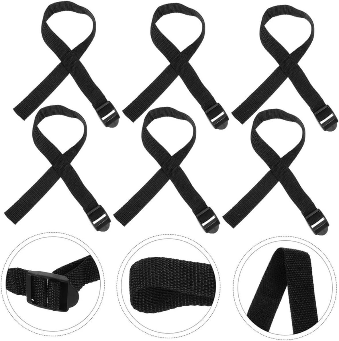 Sosoport 10Pcs Lawn Aerator Shoes Straps Turf Spike Laces Gardening Aerator Lawn Supplies Nylon image number 3