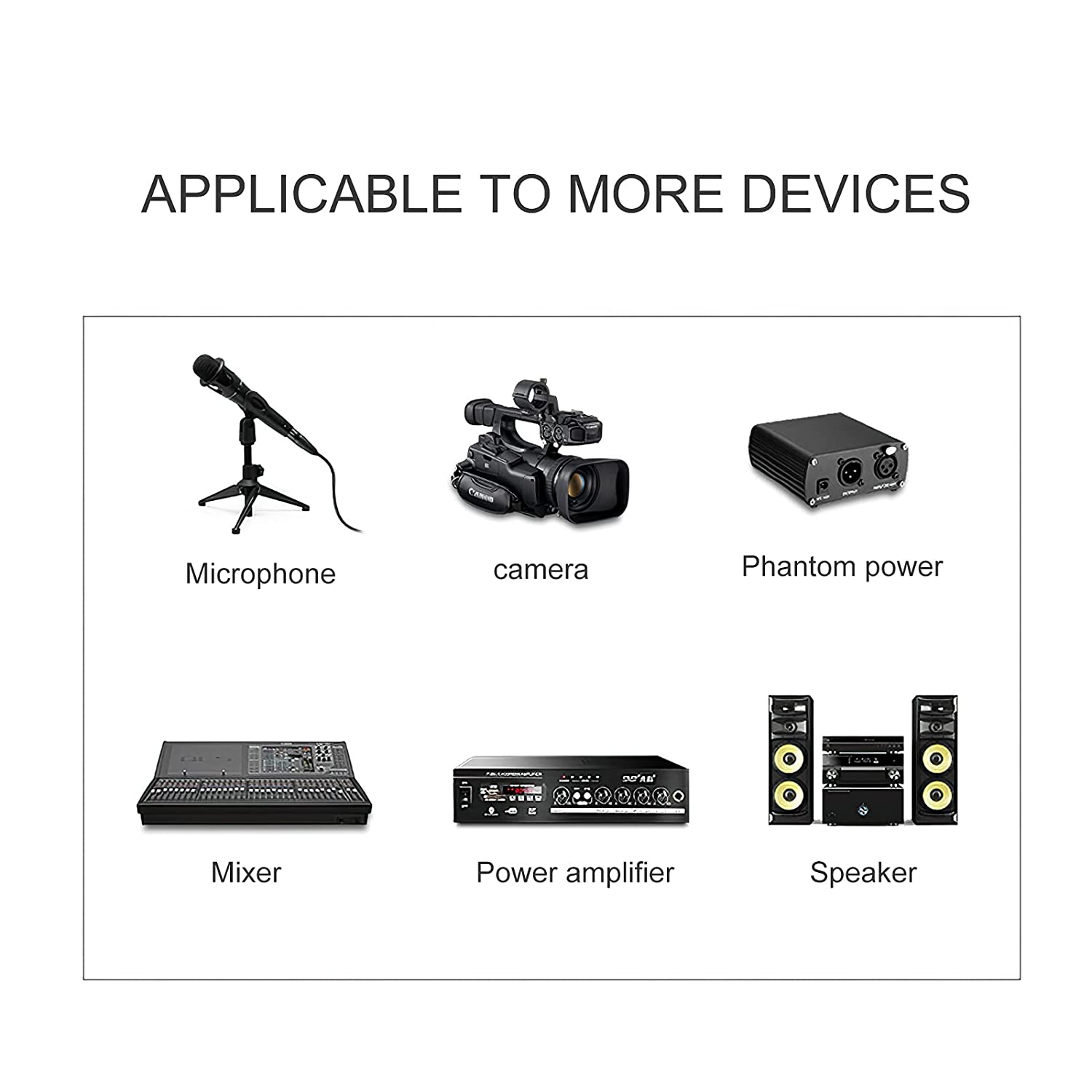 3 Pin XLR Cables Male Female XLR Patch Cable, XLR Cable Microphone Wire Extension Connectors for Stage Lights DMX Signal Connection（ 4Pack 10Ft/ 3M）