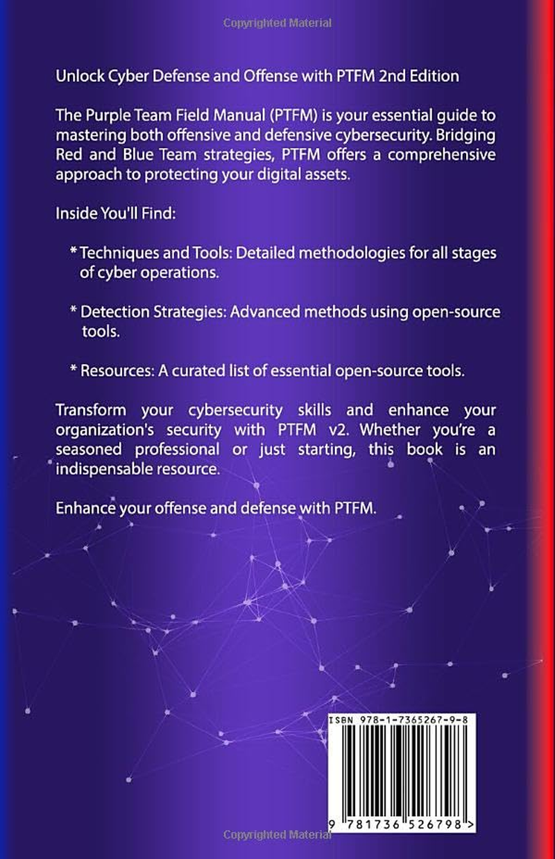 PTFM 2Nd Edition: Purple Team Field Manual