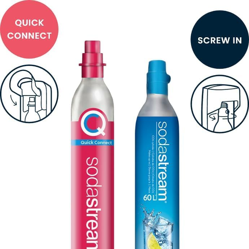 Sodastream - 60L Spare CO2 Cylinder | Create Sparkling Water in Seconds | Always Have a Spare on Hand to Keep Your Drinks Sparkling | up to 60L of Sparkling Water from Each CO2 Cylinder image number 4