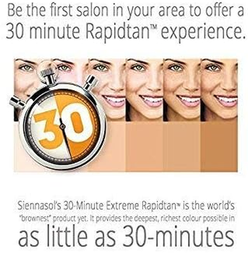1 Litre Rapidtan Pro 30 Minute Salon Express Spray Tan image number 3