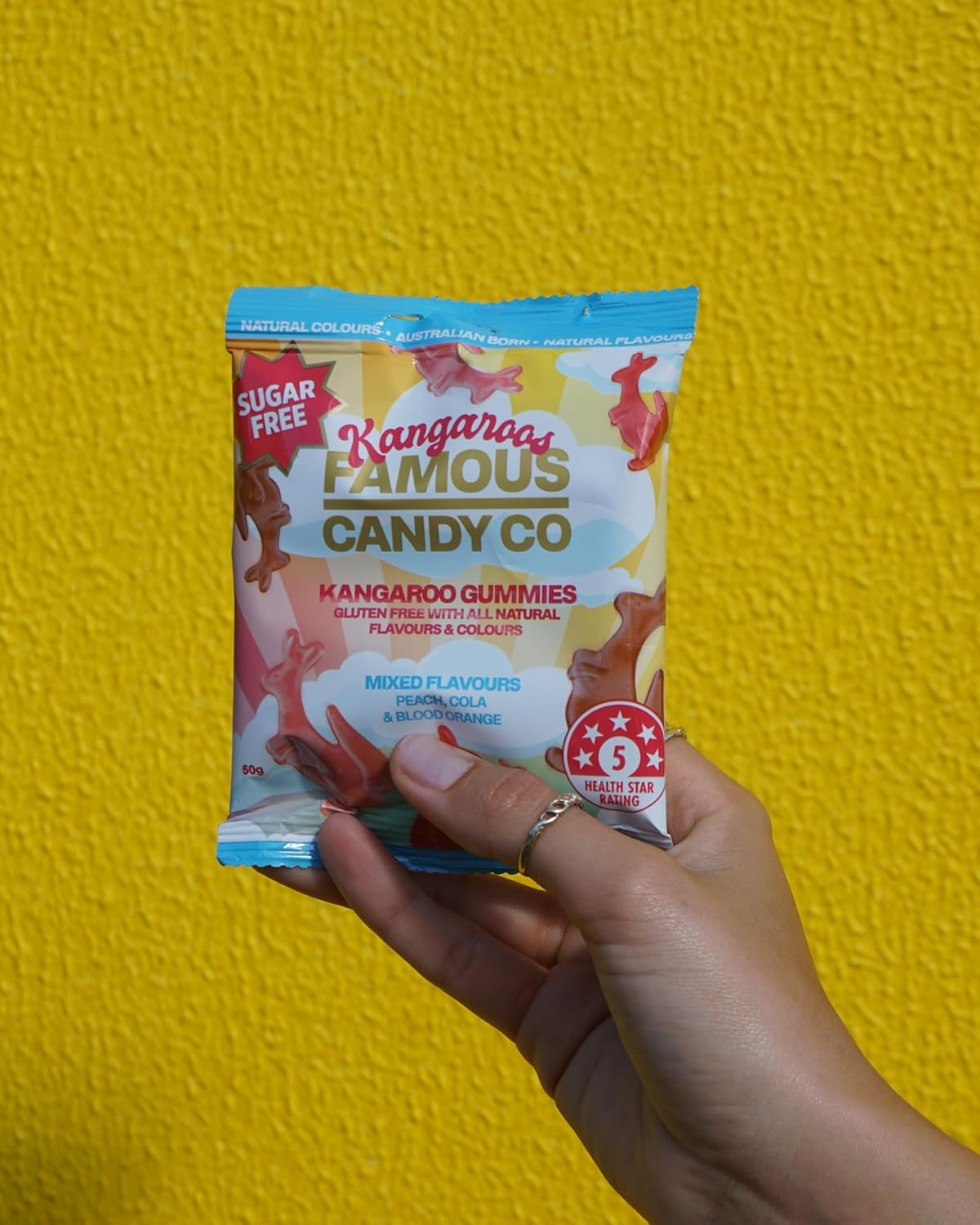 Famous Candy Kangaroos Mixed 50 G (10 Bags)